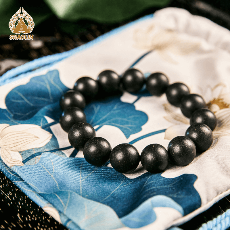 Black Ambergris Dragon Beads