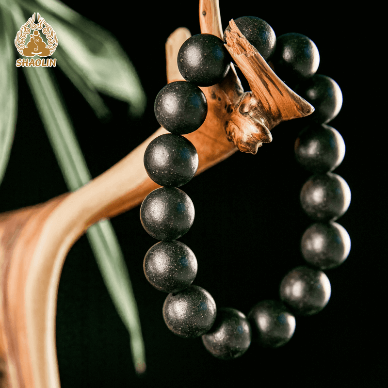 Black Ambergris Dragon Beads