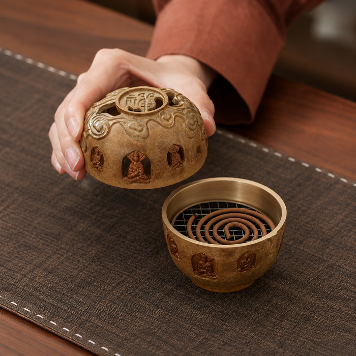 Copper Pyramid Decor for Focused Feng Shui Inspired Spaces
