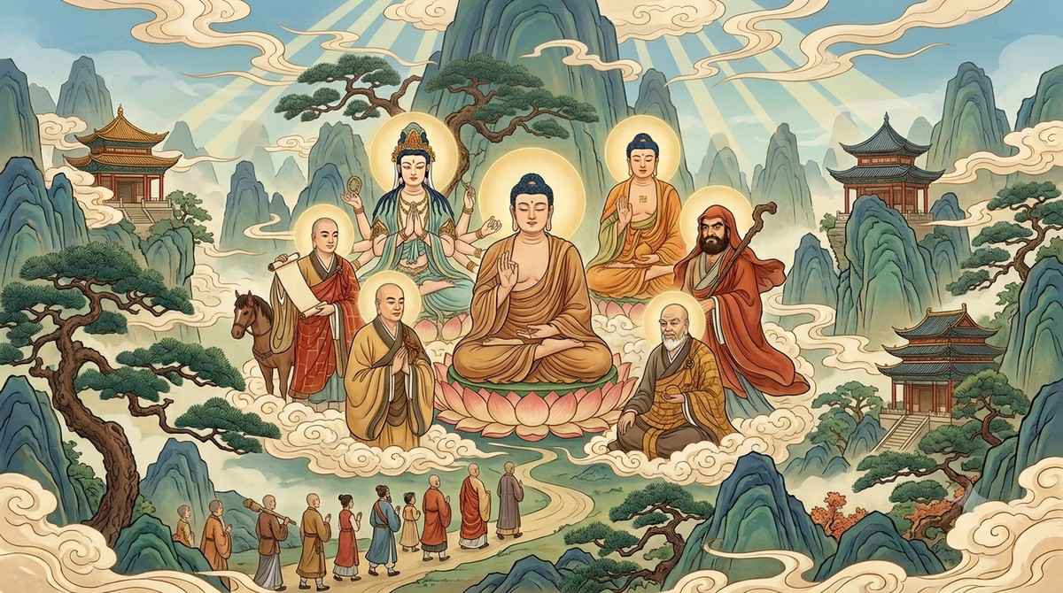 Major Figures of Buddhism from the Buddha to the Bodhisattvas
