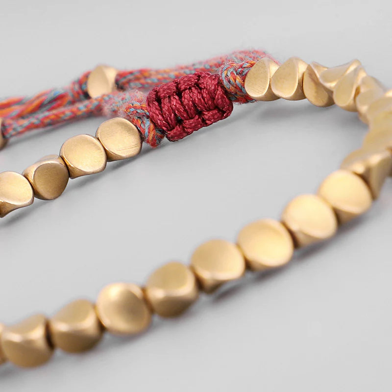 ShaoLin Copper Beads Healing Luck Bracelet - ShaolinMart