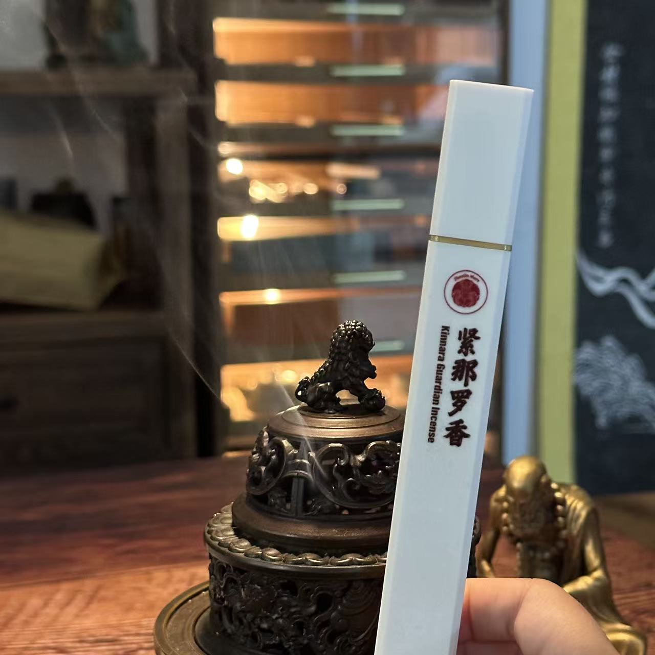 Shaolin Twelve Chan-Incense States – Kinnara Guardian Incense (Jin Na Luo Xiang)