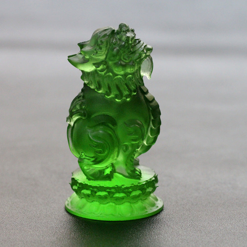 Liuli Guardian Beast Incense Holder – Lotus Incense Stand