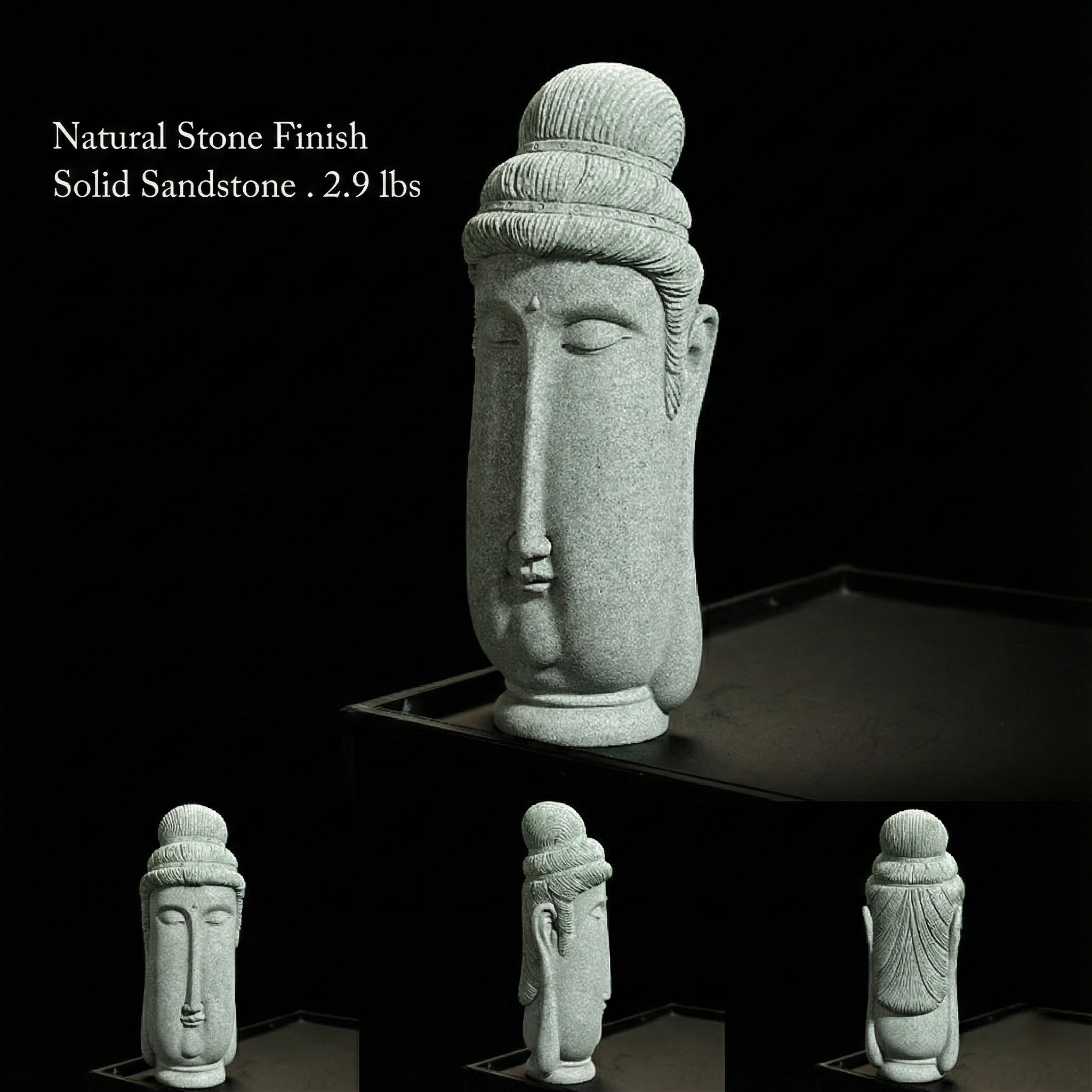 Shaolin Abstract Bodhisattva Statue – The Silhouette of Zen