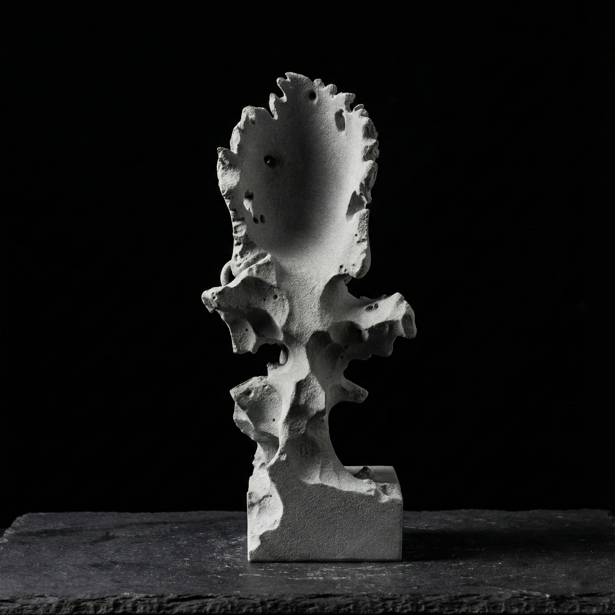 Harmony in Chaos: The "Peace & Strength" Sandstone Sculpture（Natural）