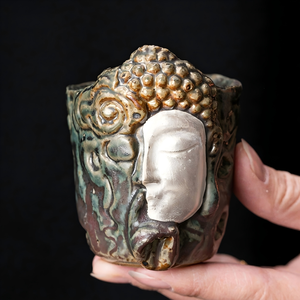 Harmony in Chaos: The "Peace & Strength" Mindset Cup
