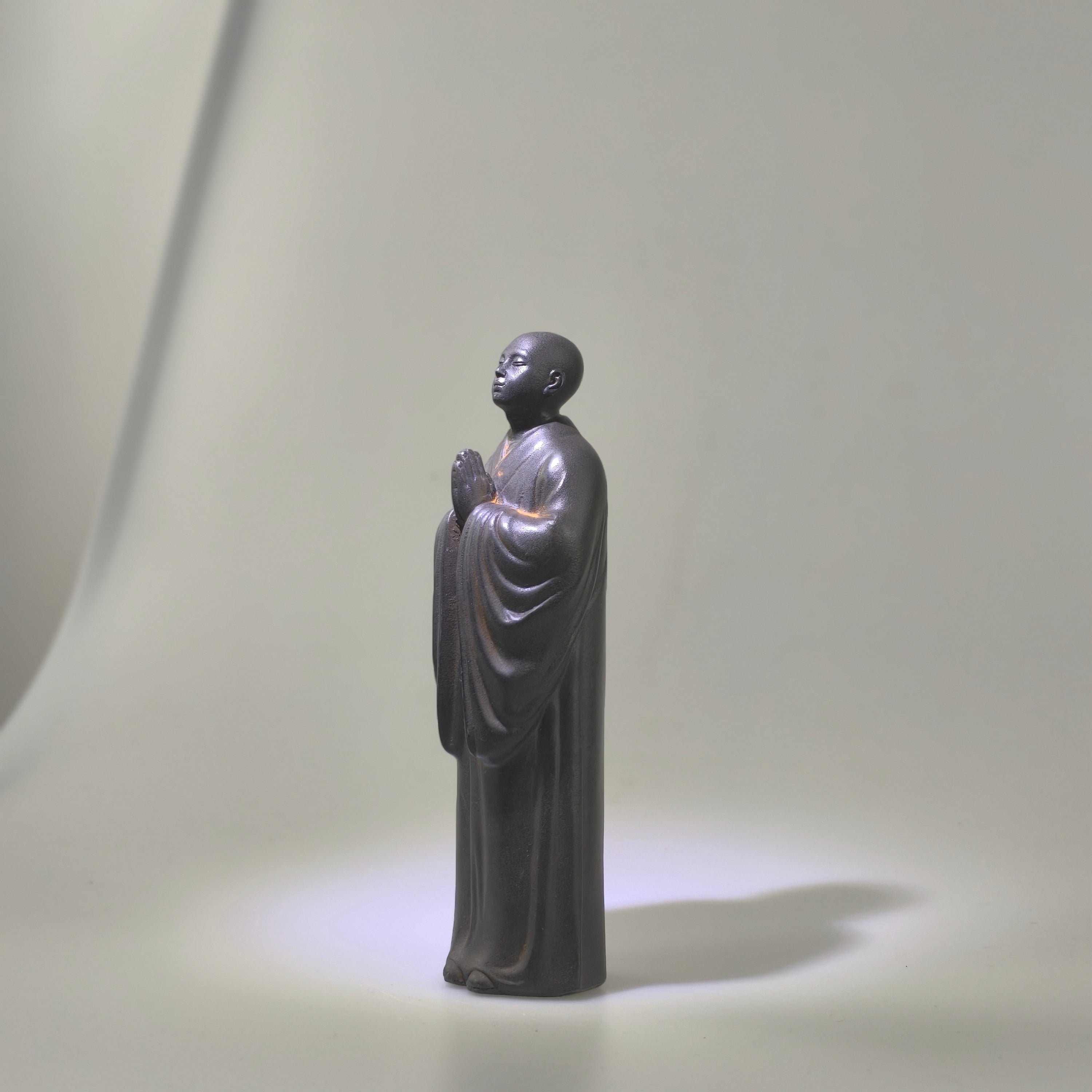 Iron Buddha Statue – Reclaimed Shaolin Iron for Mindfulness & Inner Peace | Free Shipping