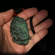 "Harmony in Chaos" Solid Brass Buddha & Demon EDC Pocket Sculpture – Premium Lost-Wax Cast Refined Copper Palm Fidget & Executive Stress-Relief Artifact