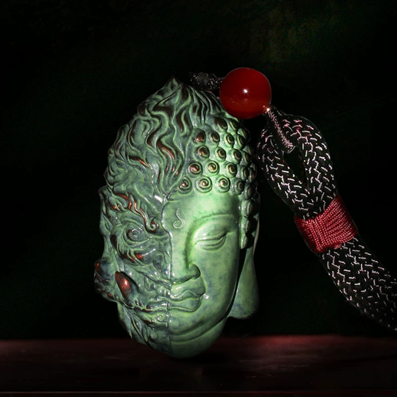 "Harmony in Chaos" Solid Brass Buddha & Demon EDC Pocket Sculpture – Premium Lost-Wax Cast Refined Copper Palm Fidget & Executive Stress-Relief Artifact