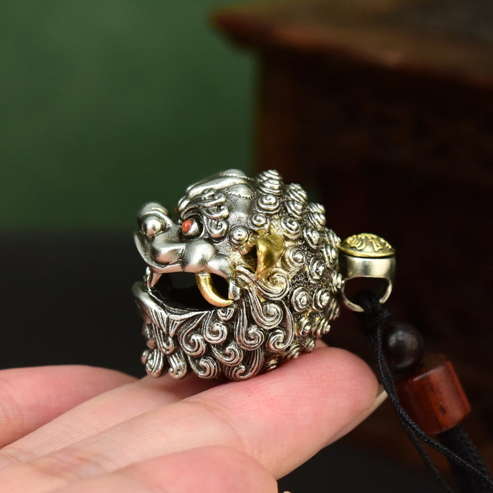 Tang Lion Guardian Pendant & Hanging Charm