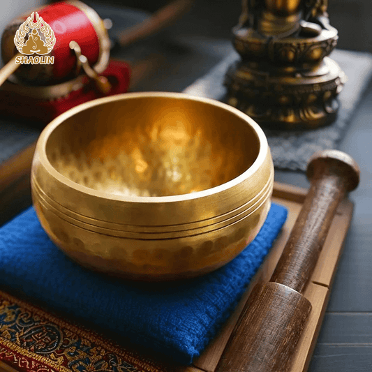 ShaoLin Meditation Singing Bowl Handcrafted for Healing and Mindfulness1