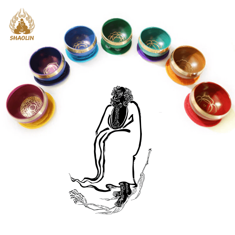 Shaolin Sound Bowl Handcrafted for Chakra Healing and Mindfulness Meditation Singing Bowl Set11