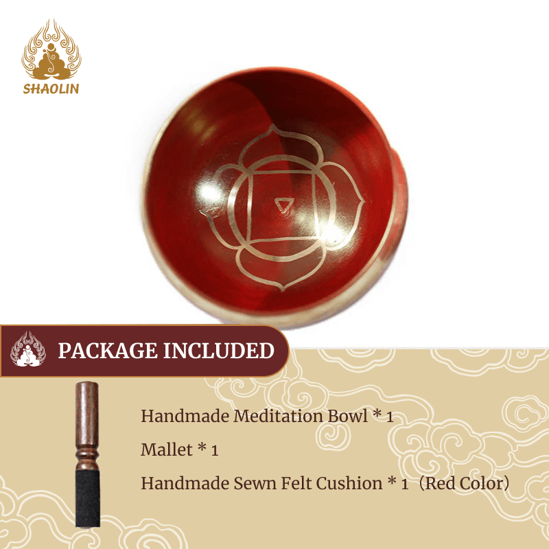 Shaolin Sound Bowl Handcrafted for Chakra Healing and Mindfulness Meditation Singing Bowl Set3