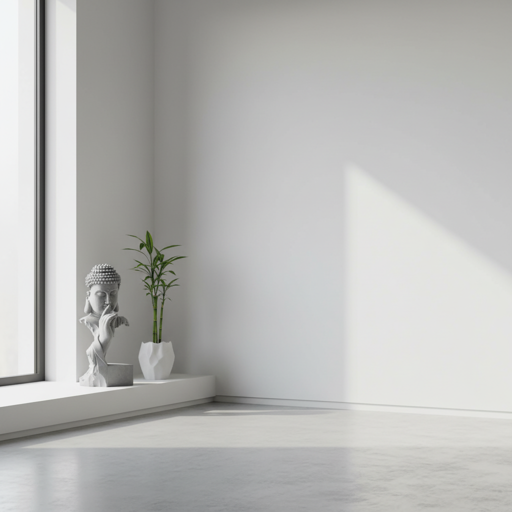 The "Tranquil Silence" Statue – Solid Sandstone Decor for Home & Garden